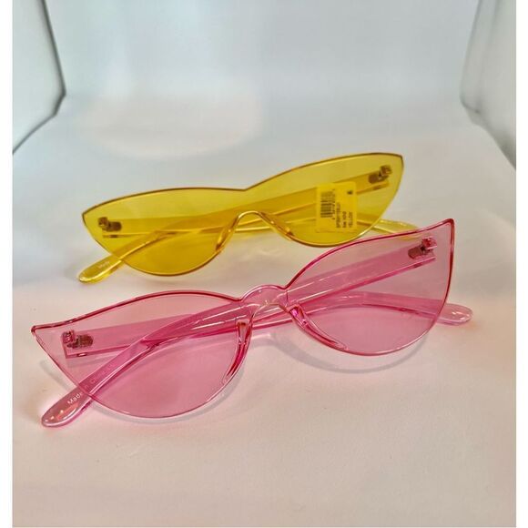 BP Sunglasses Nordstrom Yellow and Pink - Picture 1 of 15